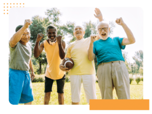 Residents enjoying living services - Living Well Assisted Living